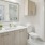 Large, well-lit bathroom